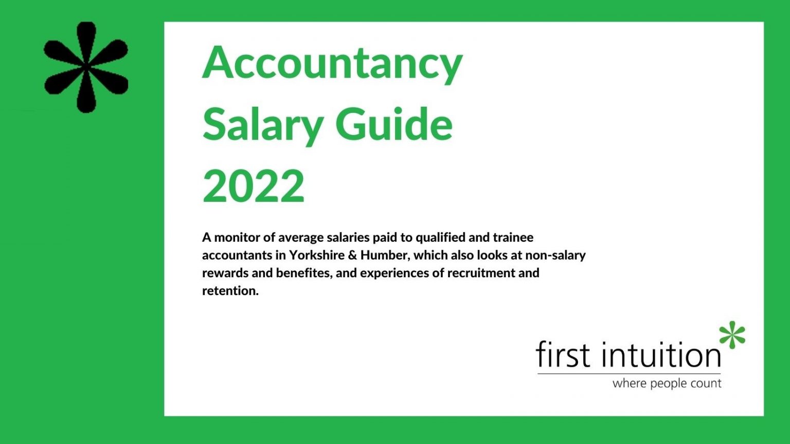 Yorkshire Accounting Salary Survey 2022 First Intuition