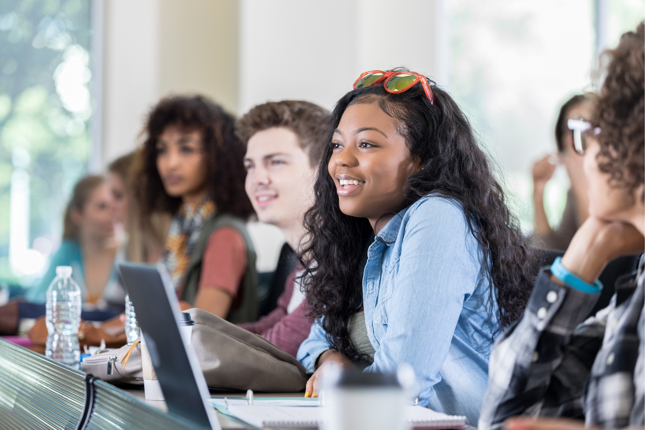 Image of young people studying to represent supporting students from the top 50 accountancy firms in the UK.