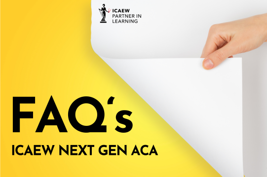 FAQs ICAEW Next Gen ACA