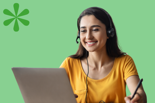Woman on reading How to book ACCA exam blog